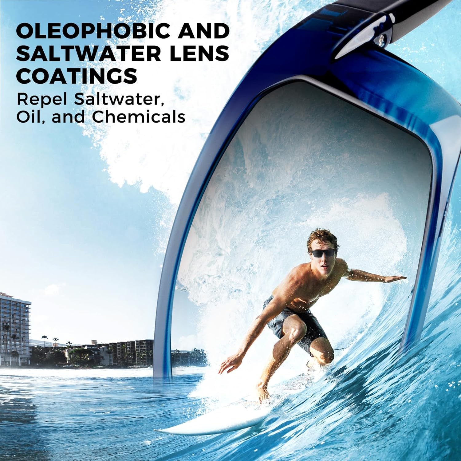 KastKing Huzzah Polarized Sport Sunglasses for Men and Women, Ideal for Driving Fishing Cycling and Running,UV Protection - Image 2