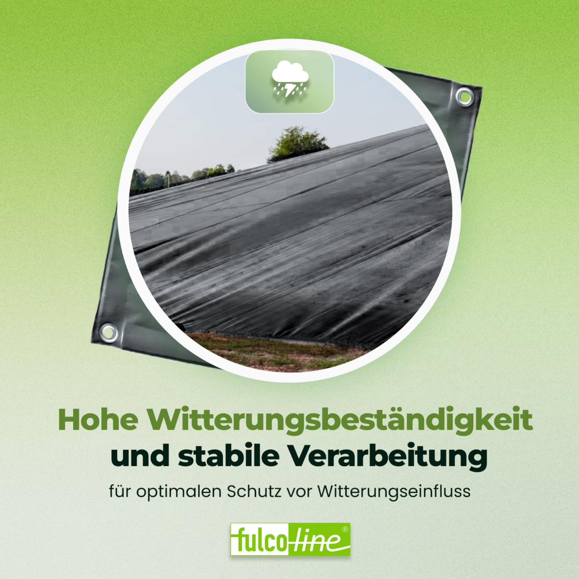 LKW Plane, 700 g, Abdeckplane, PVC Plane, Ösen alle 50 cm mit Saum auf Wunschmaß, Sonderanfertigung, wasserdicht, robust, UV Beständig, hochwertig (Anthrazit, 2,40 m x 2,00 m)