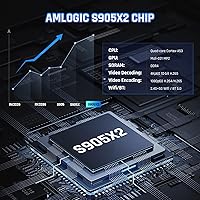 Vista 4 de Kinhank 256G Super Console X2 with 100,000+ Classic Games,Retro Video Game Consoles Compatible with 60+ Classis Emulators, S902X2 Chip, Android TV