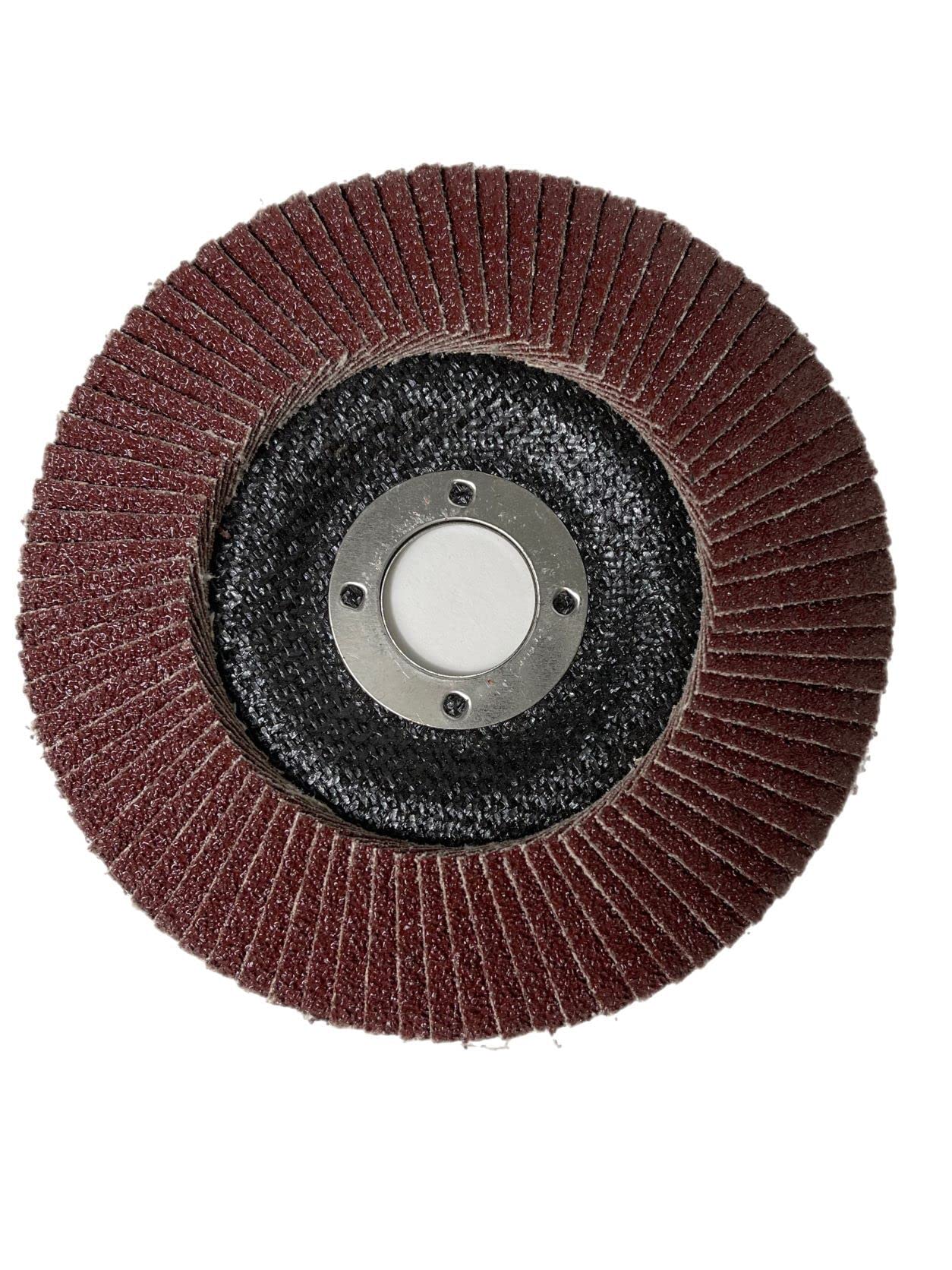 Dischi lamellari 125 conici P60, 50 dischi lamellari marrone