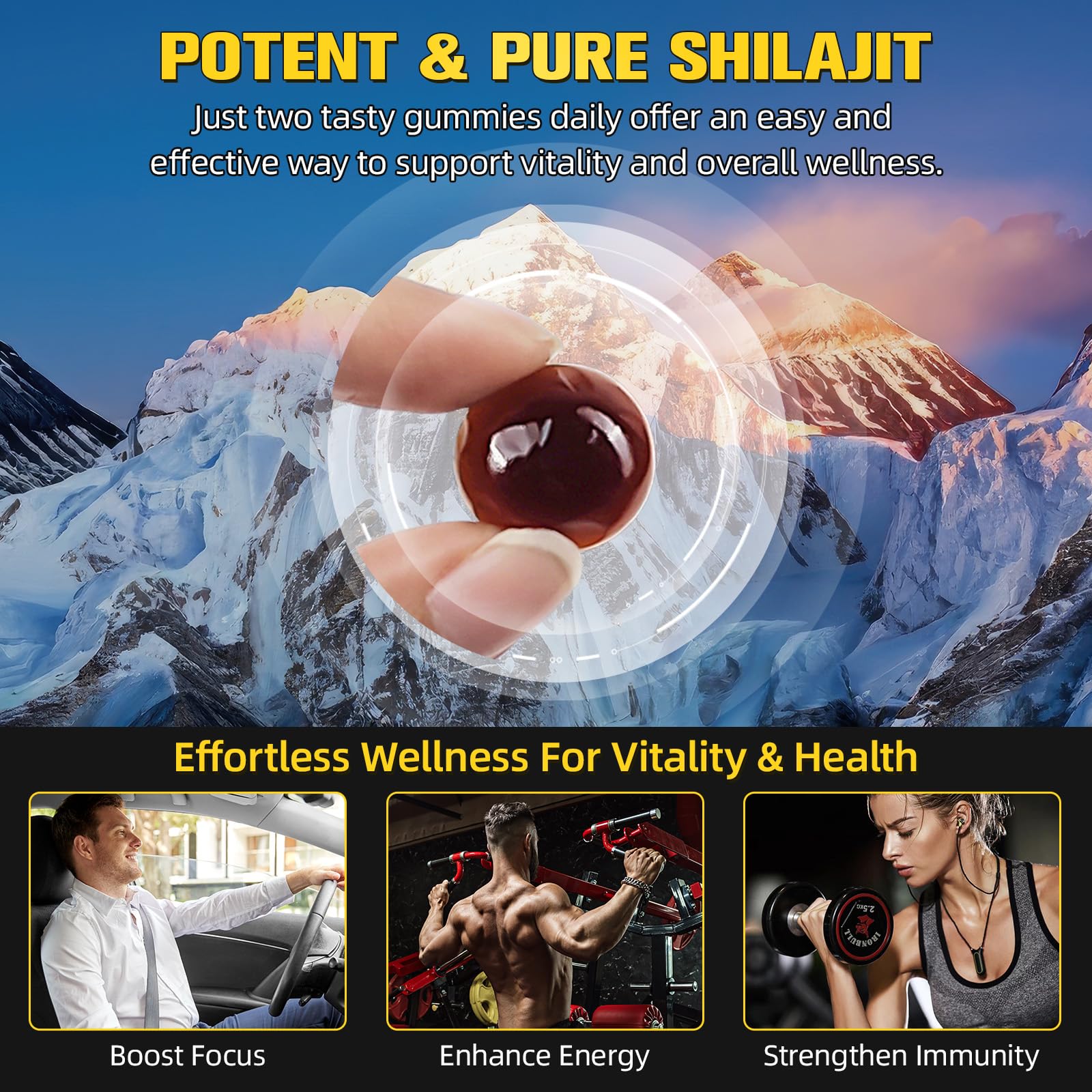 Himalaya Shilajit Gummibearchen 2 Pack
