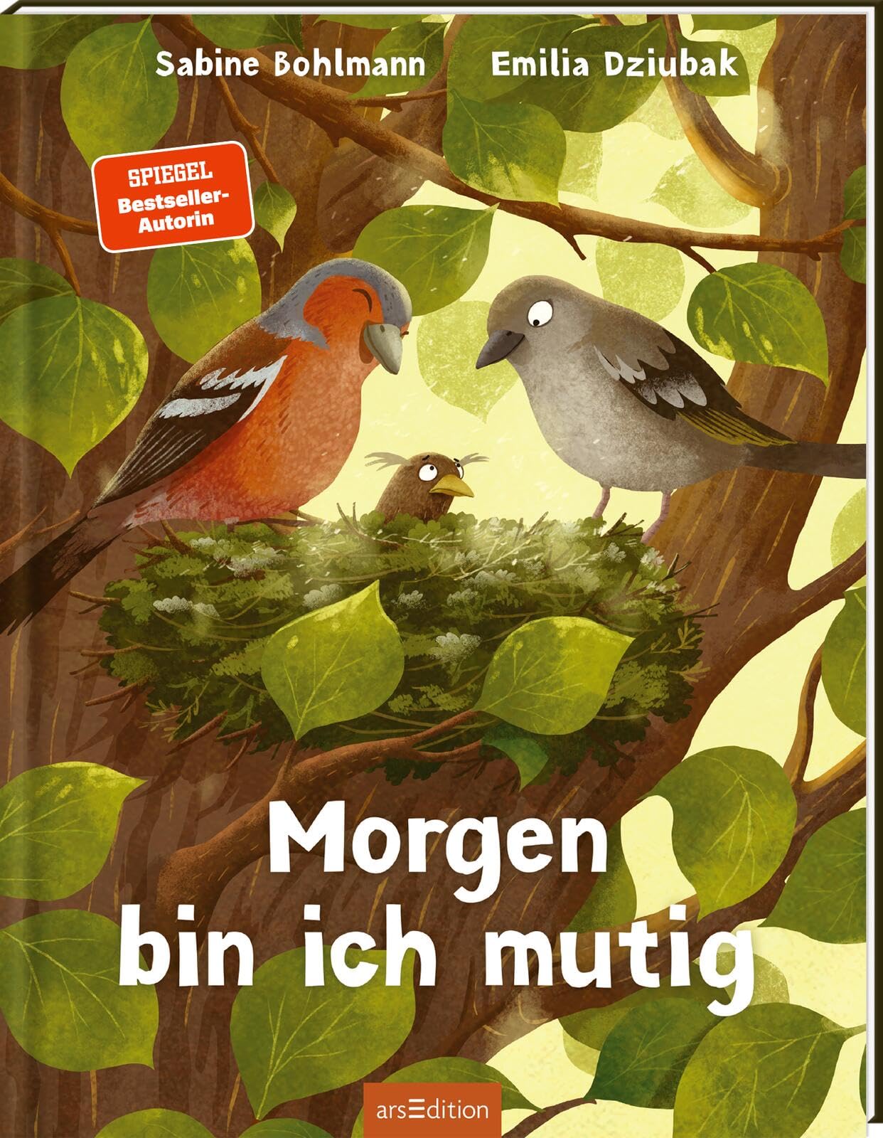 Morgen bin ich mutig: Einfühlsames Bilderbuch über Sorgen, Ängste, Mut & Selbstvertrauen | für Kinder ab 3 Jahren (Biderbuch-Duo Sabine Bohlmann und Emilia Dziubak)