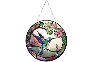 Mesmerizing Window Suncatchers with Enchanting DIY Diamond Art