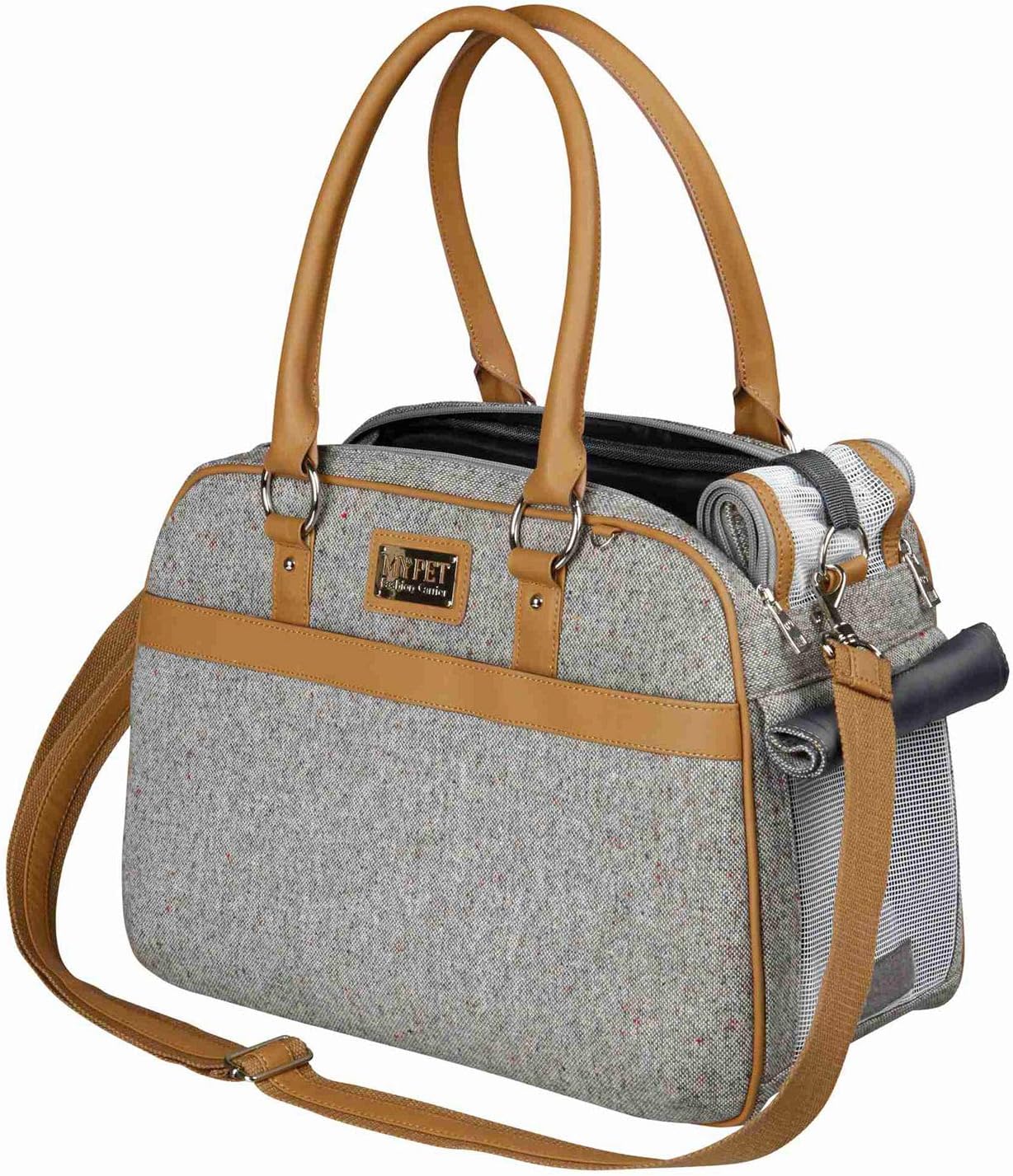 Bolsa Helen, 19 × 28 × 40 cm, Gris
