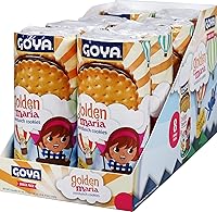 Vista 5 de Goya Foods Golden Maria - Galletas sándwich de 5.10 onzas (paquete de 8)