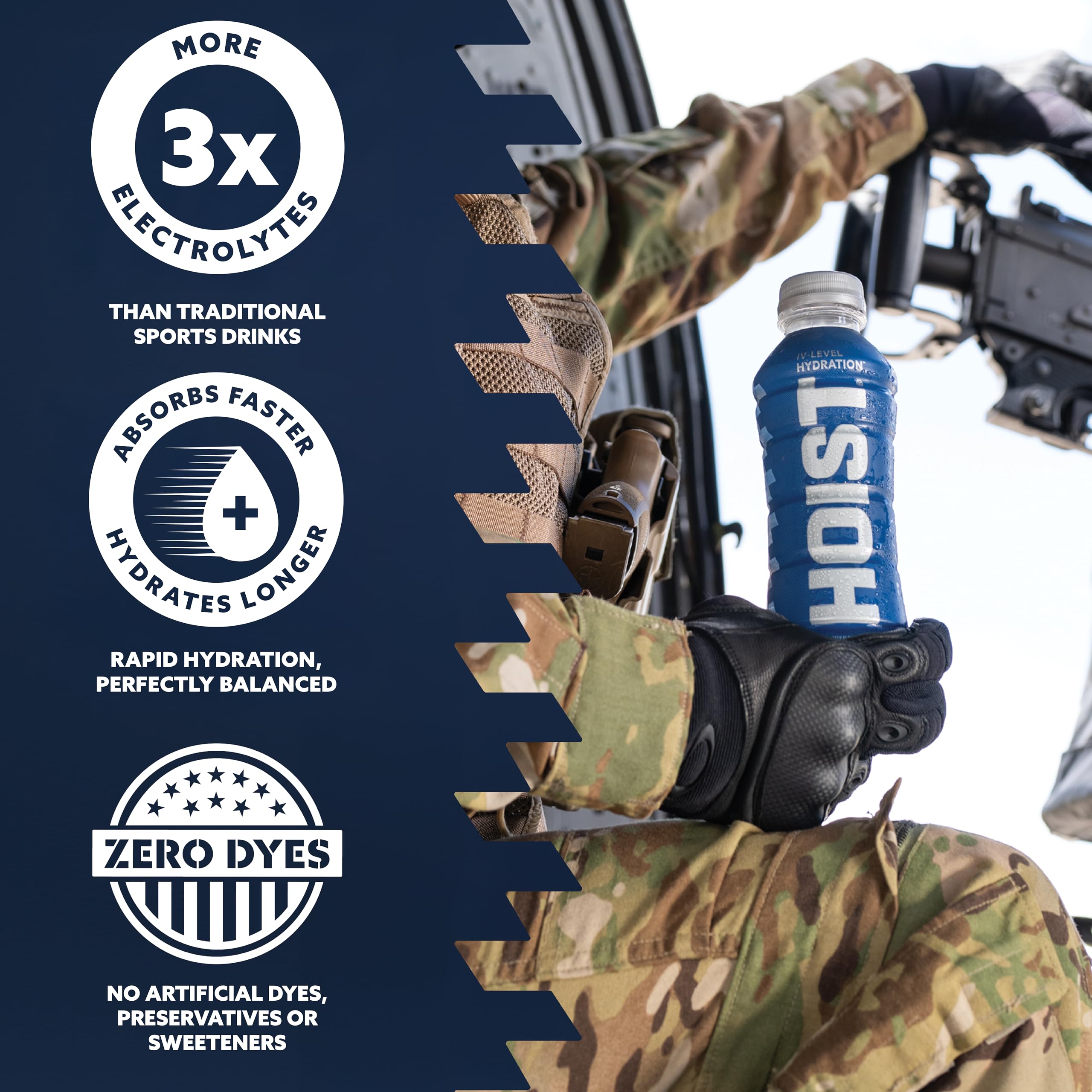 Army Hydration Powder Rice Snapklik.com : HOIST Premium Military Hydration Electrolyte Drink ...