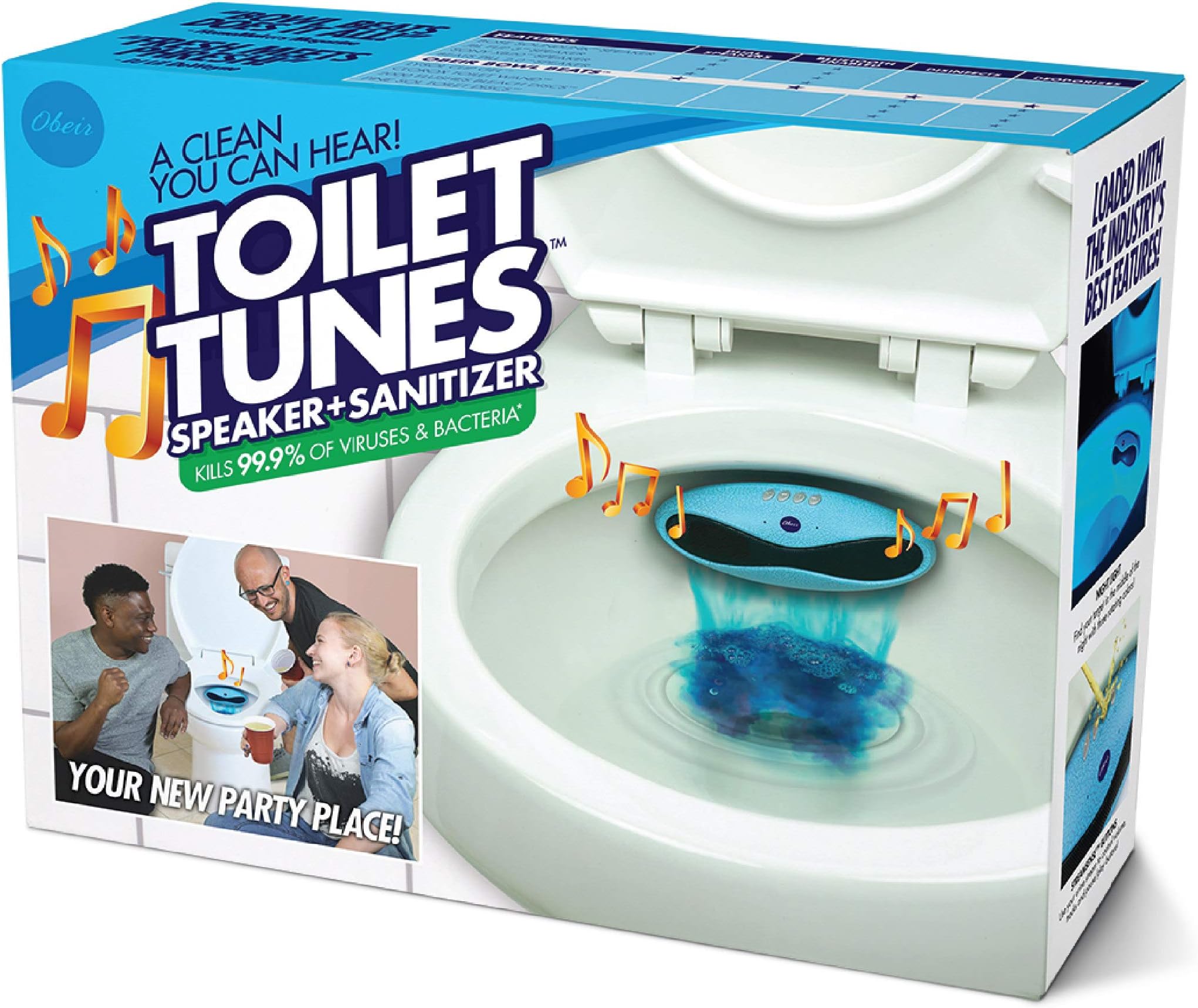 Prank-O Toilet Tunes – Funniest Prank Gift Box | Hilarious Empty Gag Gift for White Elephant & Christmas 2025 | Funny Gift Box for Coworkers, Friends & Men Who Have Everything, As Seen on Shark Tank