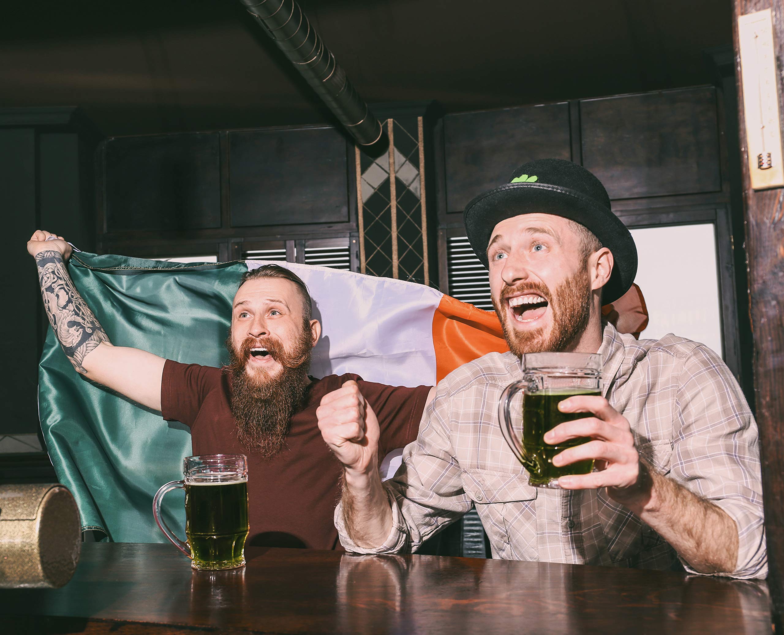 Bandiera Irlanda KliKil 90x150 Cm, Resistente Alle Intemperie, Poliestere Con 2 Occhielli Metallici Per Esterno - 2