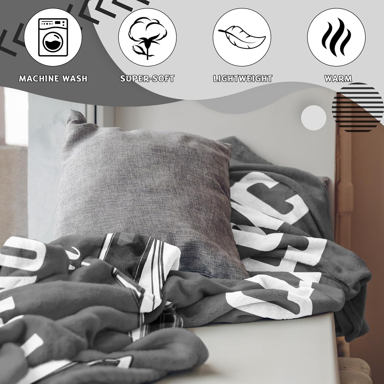 Dad Gifts, Blanket Gifts for Men, Birthday Gifts for Dad & Grandpa, Funny Gag Gift for Him, Cool Unique Gifts for Men Who Have Everything, Great Over The Hill Gift Idea Throw Blanket 50"x60" - Image 7