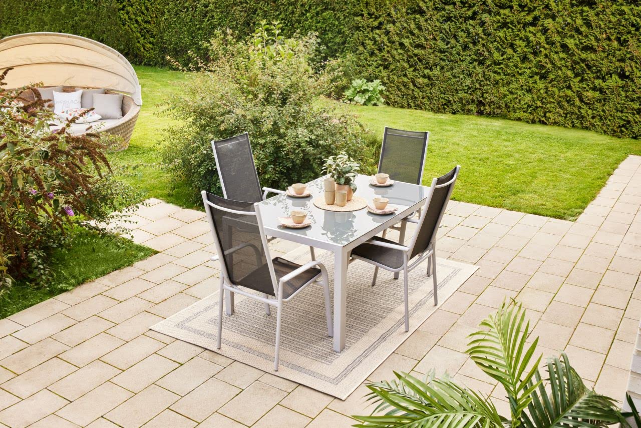Trend Line wetterfester Stapelstuhl Newyork Gartenstuhl Gartensessel Stapelsessel