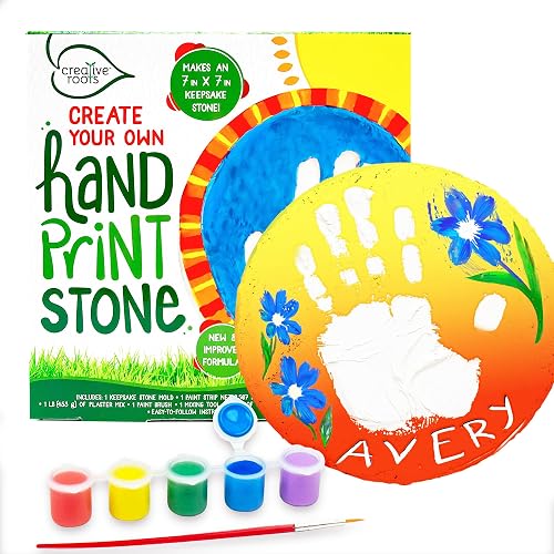 Creative Roots Create Your Own Handprint Stone by Horizon Group