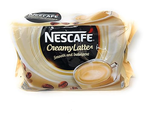 NESCAFE Philippines Blend & Brew Mezcla de café instantáneo, blanco cremoso, 0.88 oz x 30