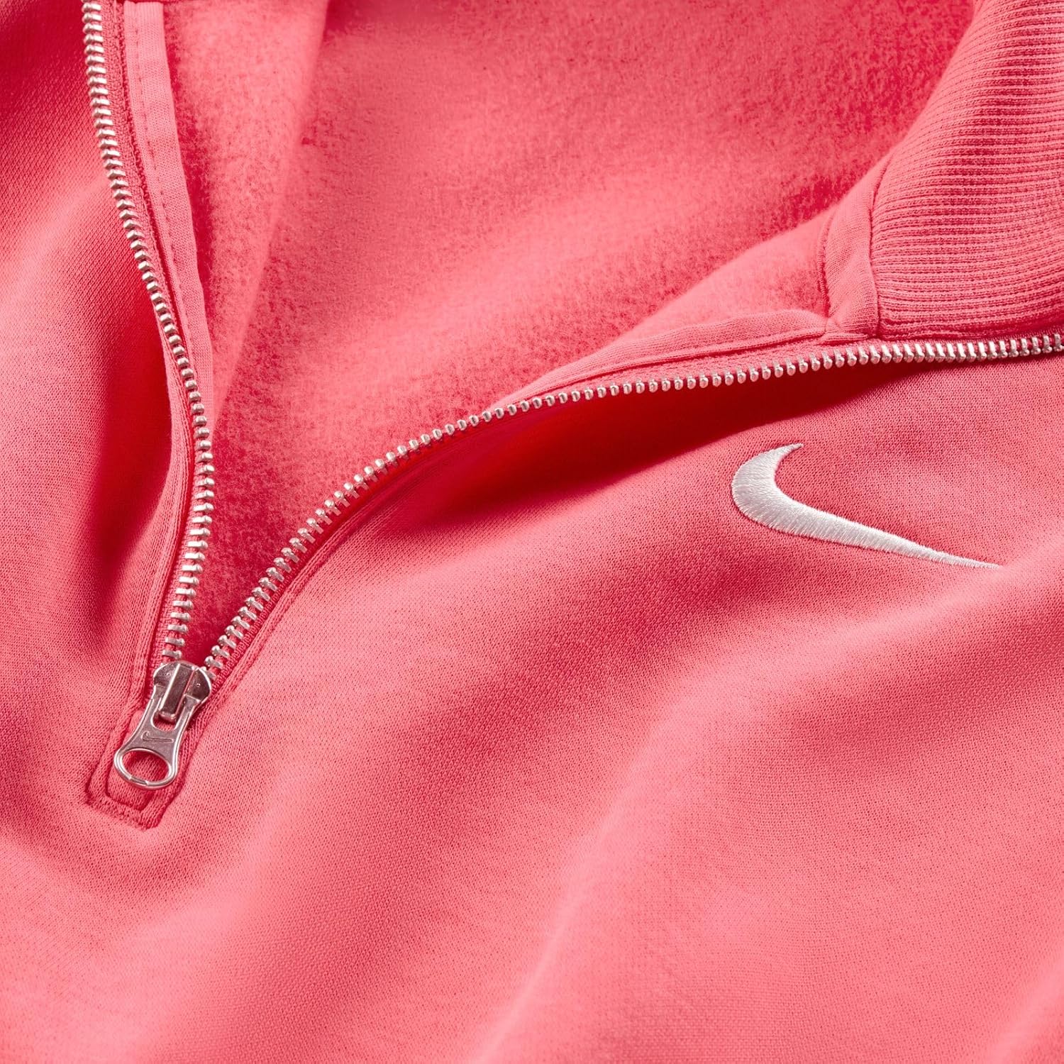 Nike WOMEN'S SPORTSWEAR PHOENIX FLEECE (DQ5767-629, Aster Pink/Sail) Size Large