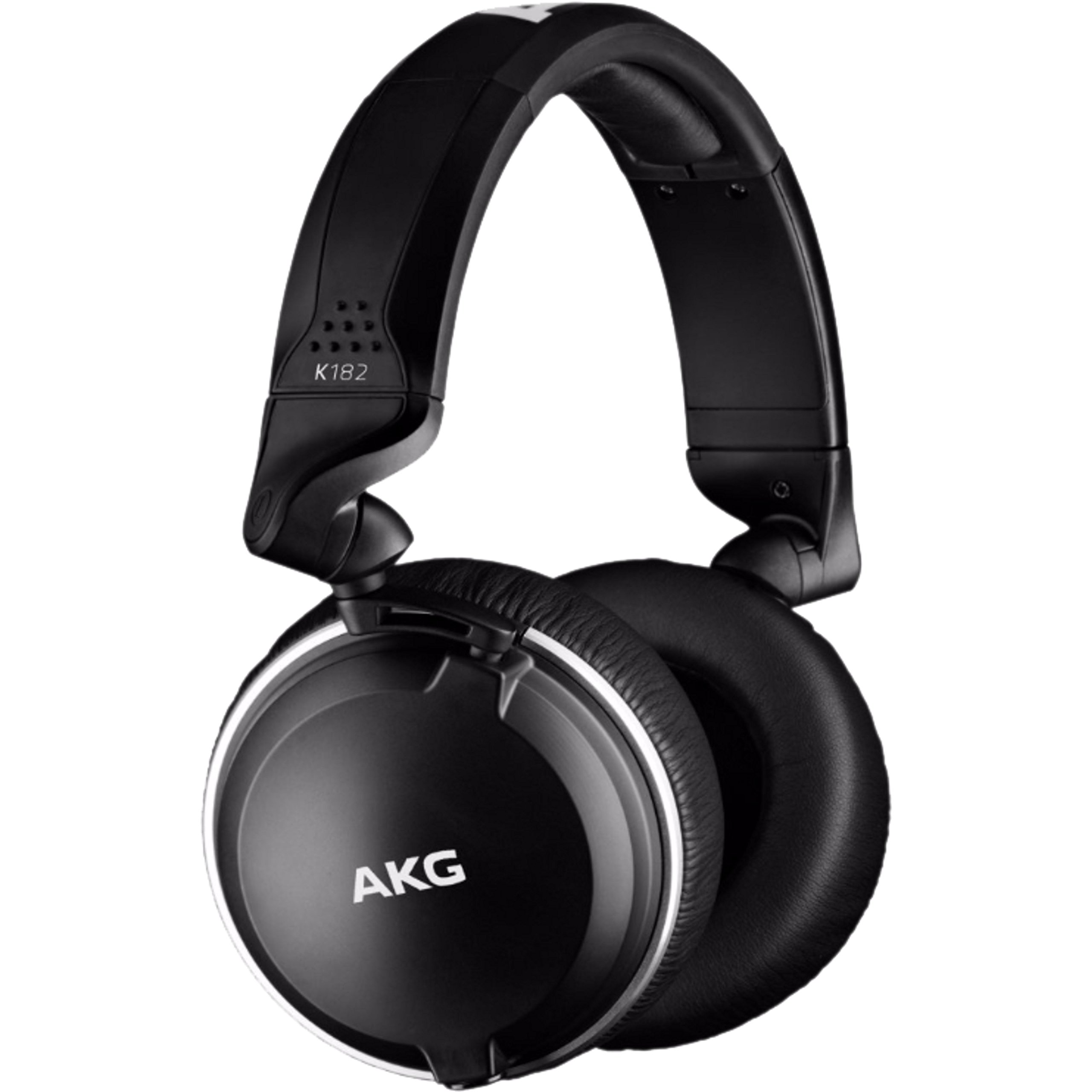 Fone de Ouvido, AKG, K182, Preto, Grande : Amazon.com.br: Eletrônicos