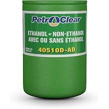 High Flow Particulate Remover Filter With Phase Seperation Detection for Ethanonl Blended Gasoline And Neat Gasoline, Diesel, and Biodiesel 40510D-AD by PetroClear