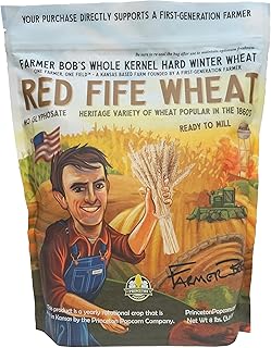 Red Fife Hard Red Winter Wheat Hard Red Wheat Berries Whole Wheat Berrie...