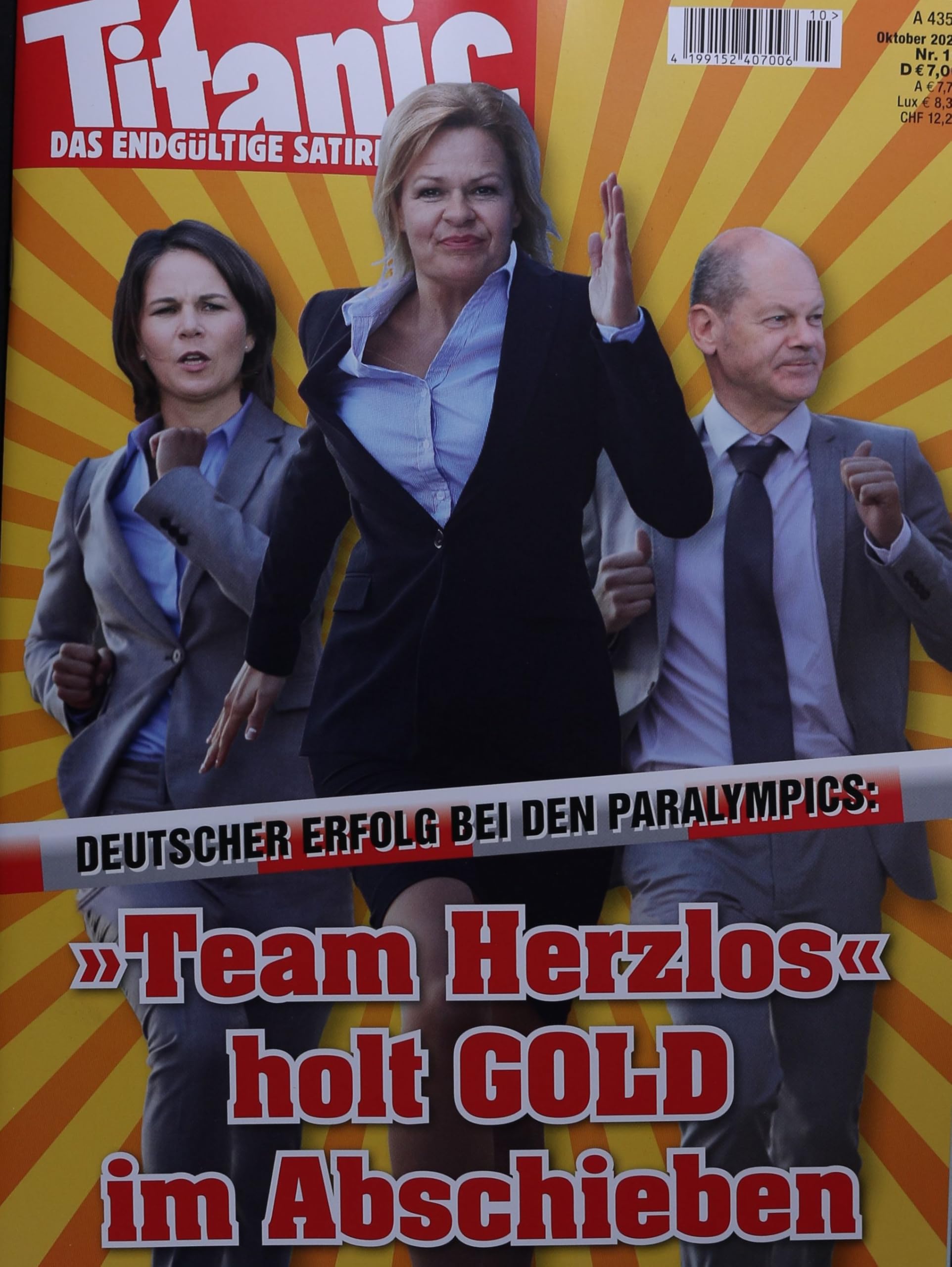 Cover of Titanic, Oktober 2024