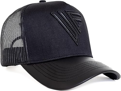 Urban Effort Gorra de malla de moda, gorra de béisbol, gorra de camionero de 5 paneles para mujer, diseño de moda para exteriores