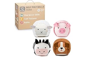 Little Big Friends Roly Poly Balls: Engaging Sensory Stimulation for Baby's Development