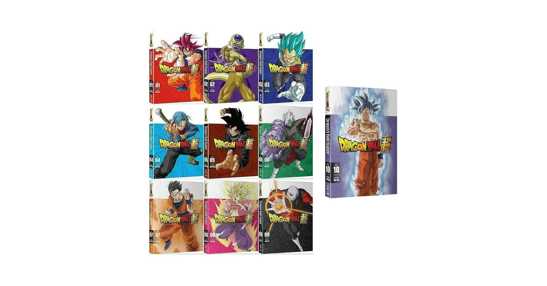 DVD4枚＋BODY BALL DVDセット4枚＋ダンベル Amazon.com: Dragon Ball Super Parts 1-10 DVD Bundled Set