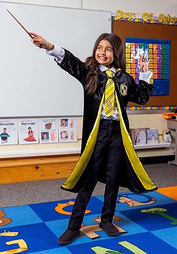 Miniatura 4 de Batas de lujo de Harry Potter para niños Disfraces de bata de Harry Potter Batas de cosplay del mundo mágico de Hogwarts