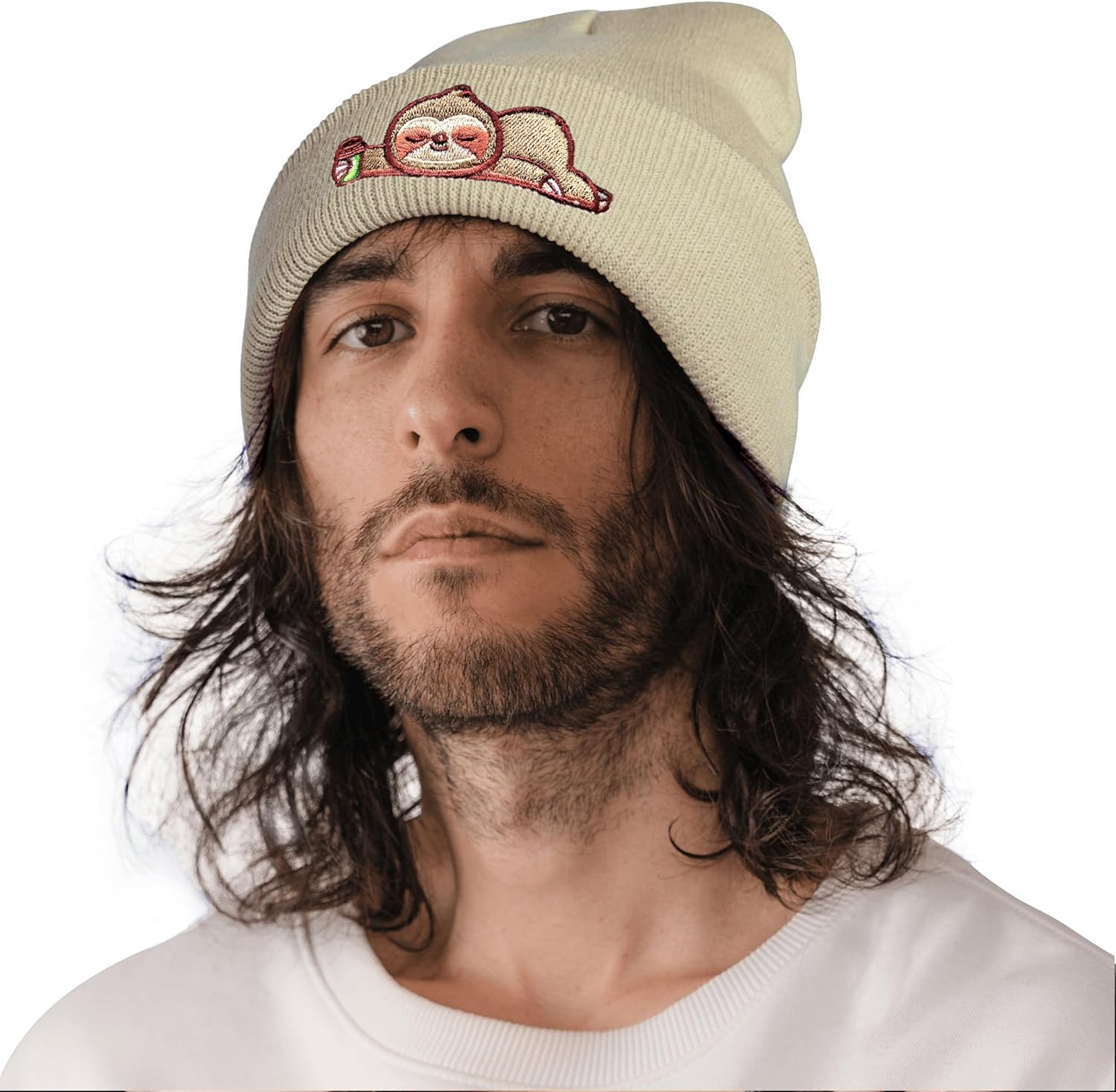 Cute Yellow Duck Embroidered Beanie Knit Hat for Men Women, Cute Funny Graphic Beanie Winter Skull Cap, Gifts for Duck Lovers - Image 7