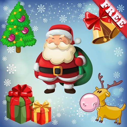 Quebra cabeças de Natal para bebés e crianças: descubra o Papai Noel! Puzzles educacionais GRATIS
