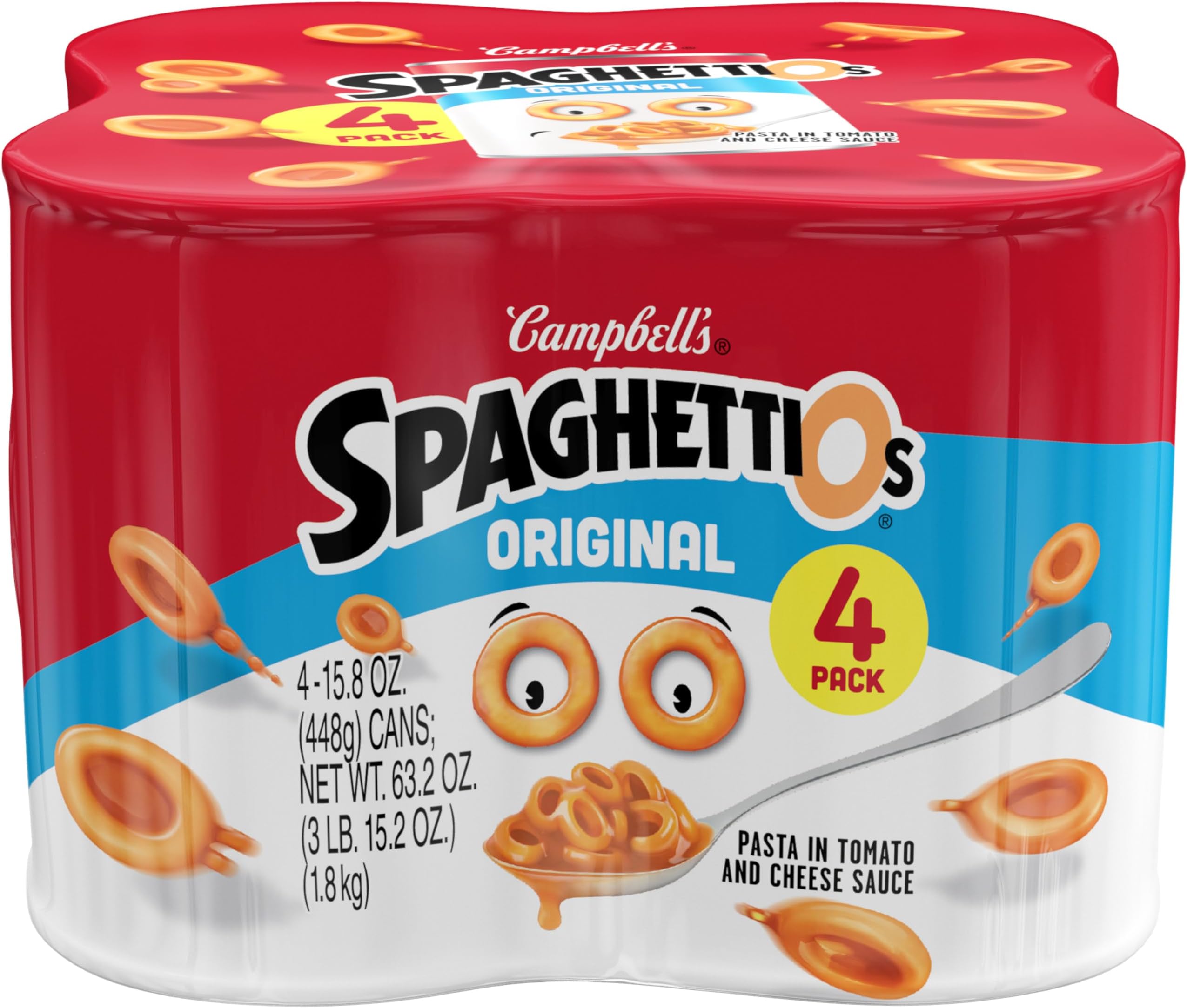 Original Canned Pasta, 15.8 oz Can (Pack of 4)