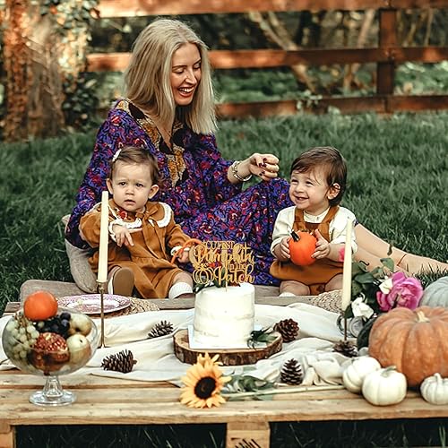 Miniatura 4 de Decoración de calabaza más linda en el parche, decoración de baby shower, baby shower de otoño, Halloween, Acción de Gracias, bebé, revelación de