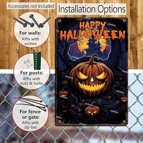 Miniatura 5 de Decoración artística de calabaza, fantasmas de Halloween, retro, decoración de Halloween para salas de estar, dormitorio, baño, decoración de