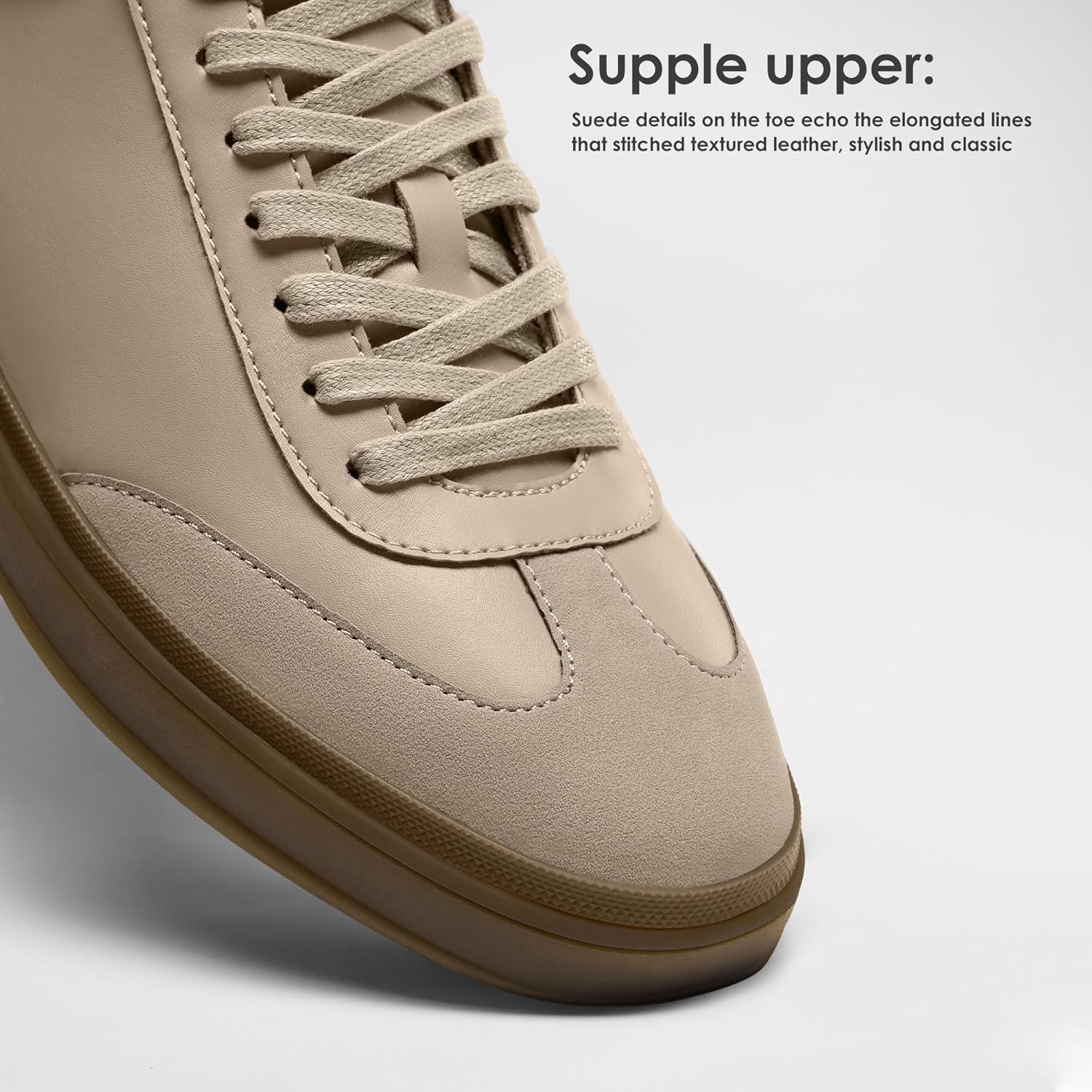 Mens Casual Shoes Business Dress Sneakers Classic Lace-up Walking Shoe - Image 4