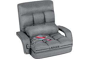 STHOUYN Comfy Floor Chair: Relax and Recharge Effortlessly