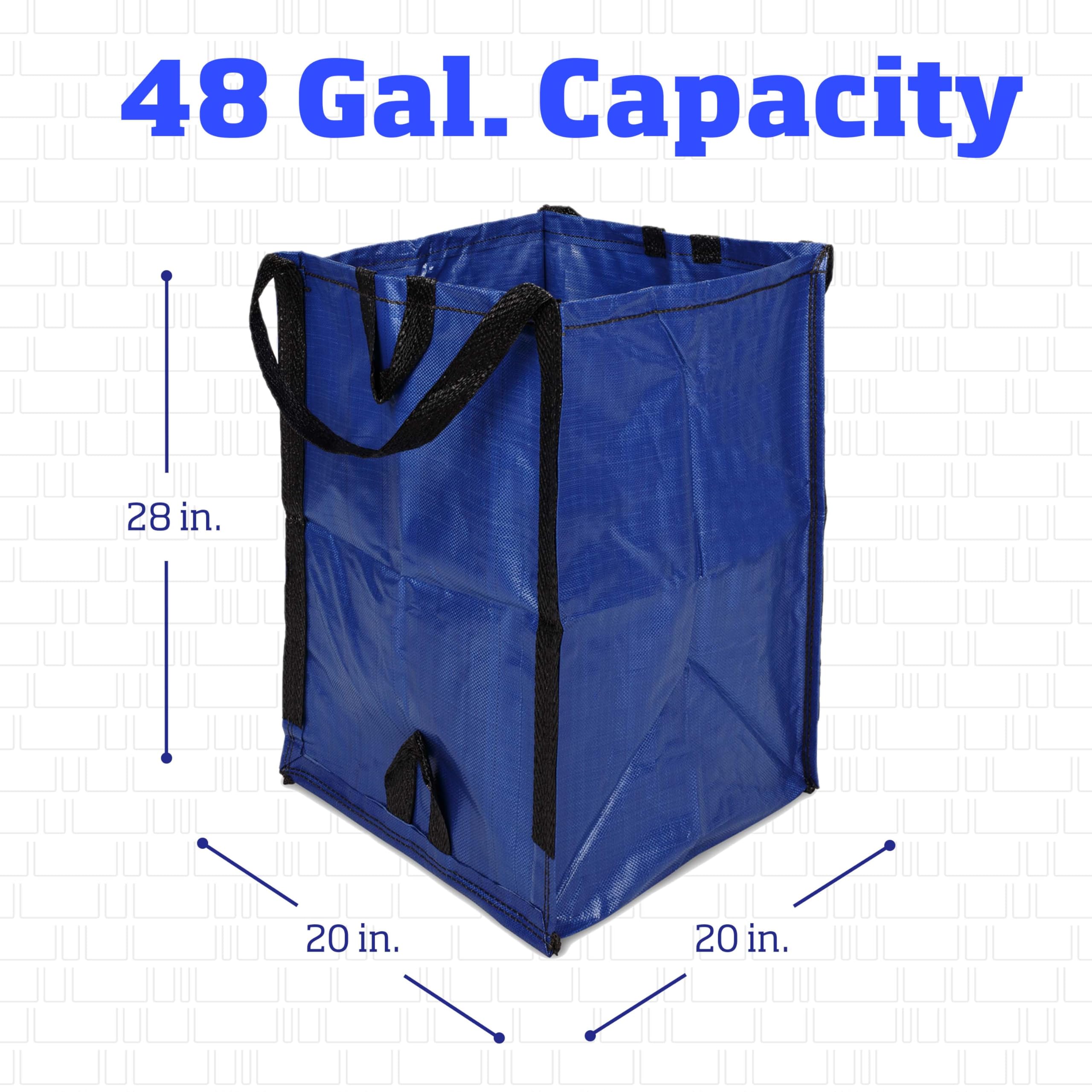 DURASACK Heavy Duty Yard Bags - 48 Gallon -7 DURASACK Heavy Duty Yard Bags - 48 Gallon -7