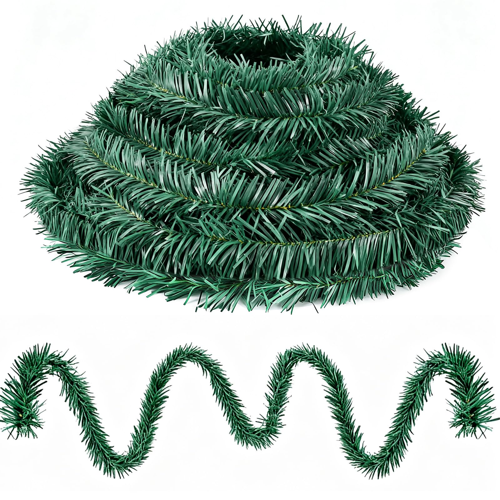 Guirlande de Noël miniature avec tiges métalliques malléables