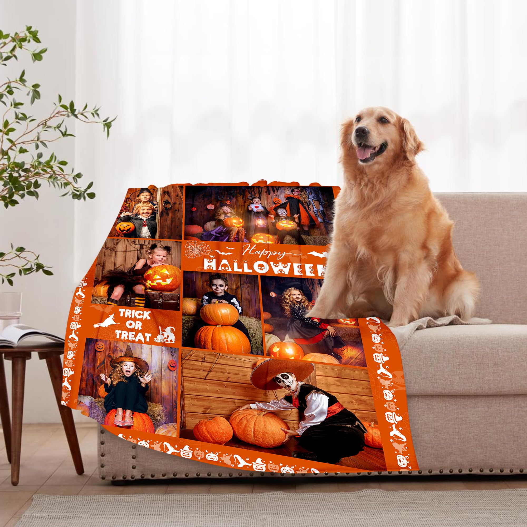 Picture Blanket Custom Printed Throw Blankets Small MOQ Custom