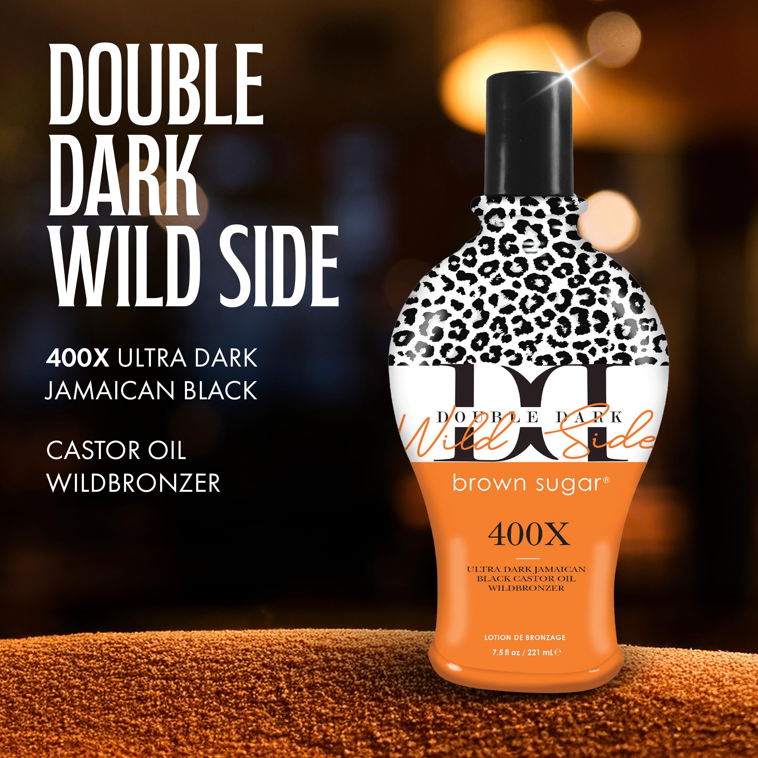Amazon.com : Brown Sugar Double Dark Wild Side Tanning Lotion