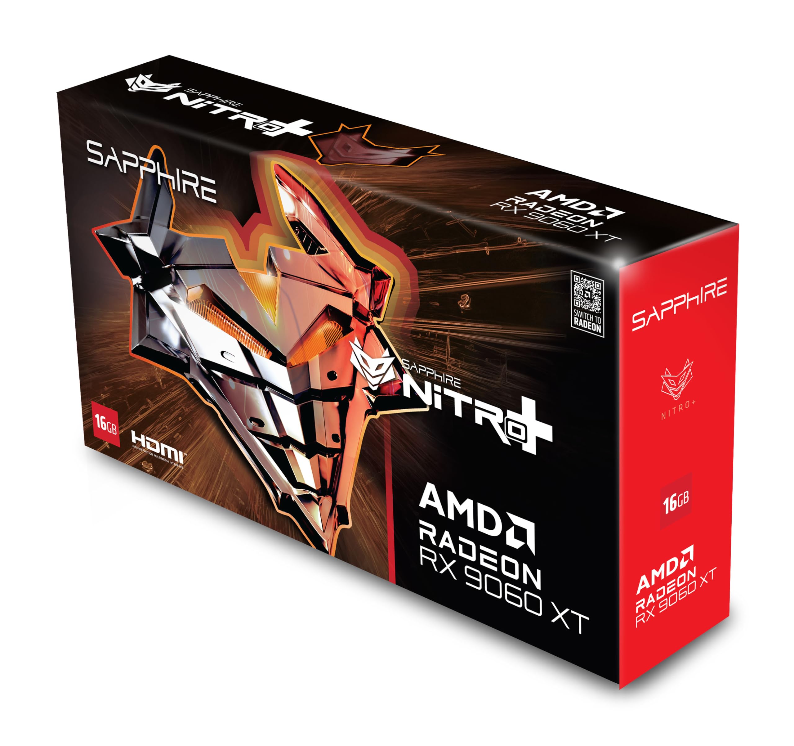 新品未開封SAPPHIRE Radeon RX 9060 XT 16GB Amazon | SAPPHIRE PURE Radeon RX 9060 XT GAMING OC 16GB