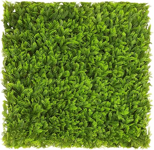 Miniatura 44 de Patio Paradise - 6 paneles de setos artificiales de lavanda púrpura de 20 x 20 pulgadas, pantalla decorativa para valla de privacidad, pared