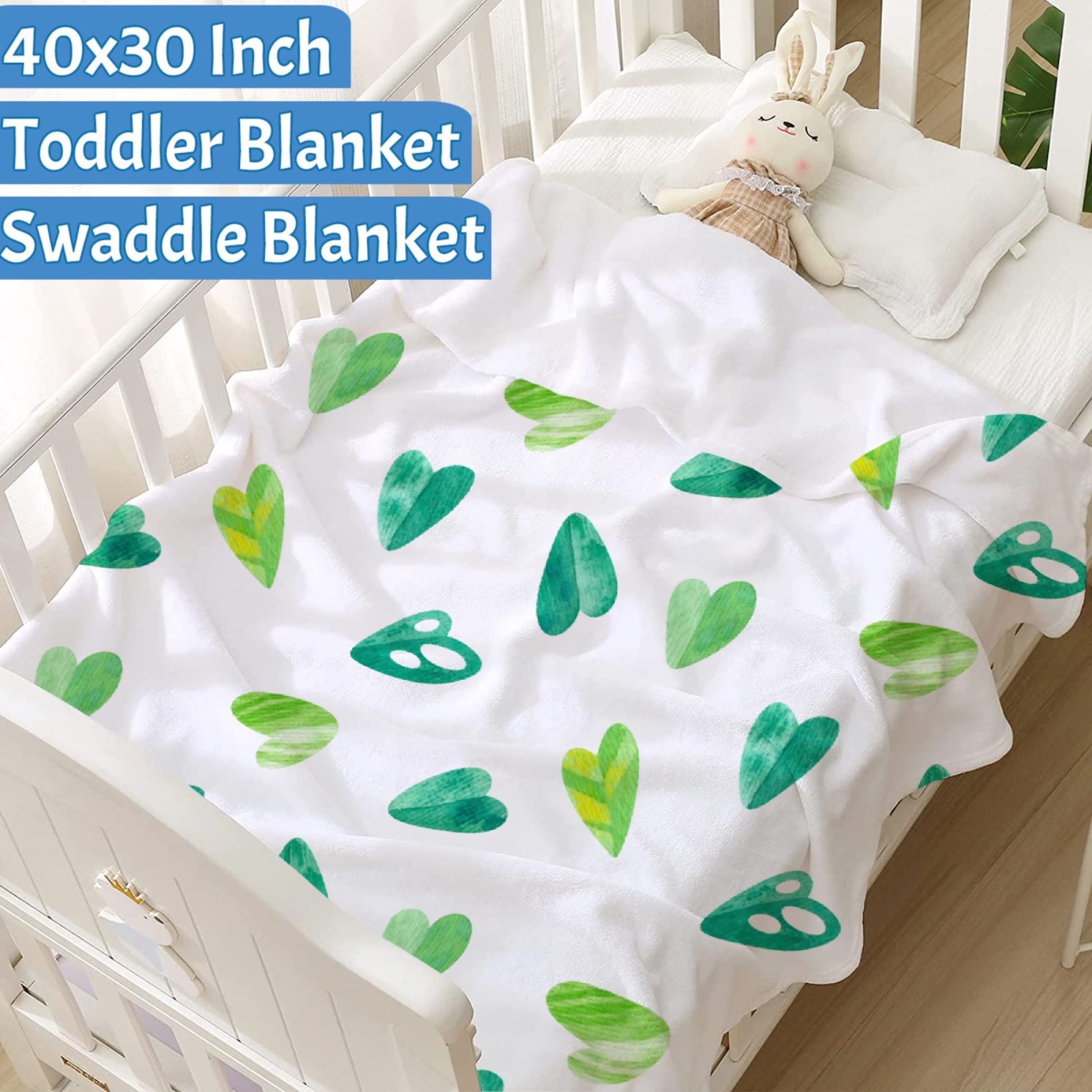 Ottoy Tropical Leaves Super Soft Micro Fleece Blankets Quilt Plush Lightweight Dual-Sided Decorative Couch, Sofa, Travel, Lap, Bed Throw Blanket,60