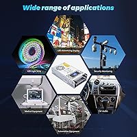 Vista 7 de Fuente de alimentación de CC ajustable de 60 V 600 W, fuente de alimentación conmutada de CA 110 V/220 V a CC 0-60 V convertidor de CC con pantalla