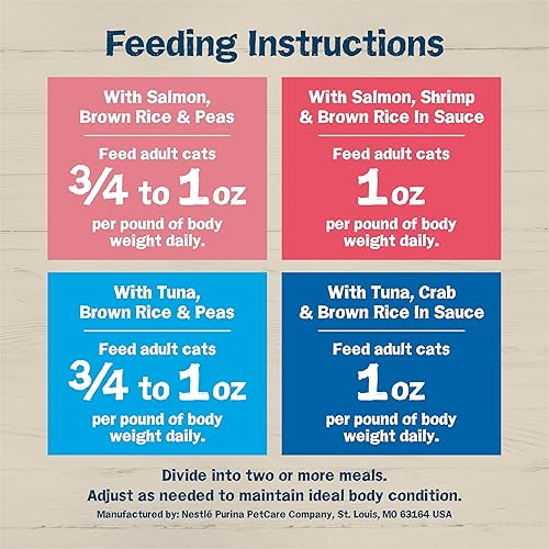 Miniatura 10 de Purina Friskies - Paquete variado de alimentos húmedos naturales para gatos, salmón y atún de Ocean Favorites, (24) 5.5 onzas Latas