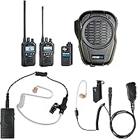 Vista 2 de PRYMEMAX™ BTH-600-MAX Micrófono de altavoz Bluetooth para radios de 2 vías con Bluetooth integrado o un adaptador PRYMEBLU® y teléfonos