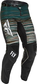 Fly Racing 2022 Adult Kinetic Wave Pants (Black/Rum, 32)