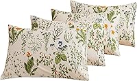 Vista 24 de Ecocott Fundas de almohada 100% algodón natural, tamaño estándar, color verde aguacate, paquete de 2 fundas de almohada con cierre de sobre