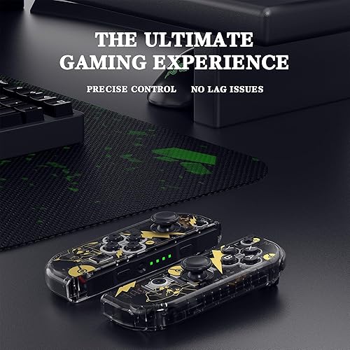 Miniatura 7 de LESTEDO Joycon Controller Compatible with Switch, Wireless Joy Cons Replacement for Switch Controller, Left and Right Switch Joycons Support Dual