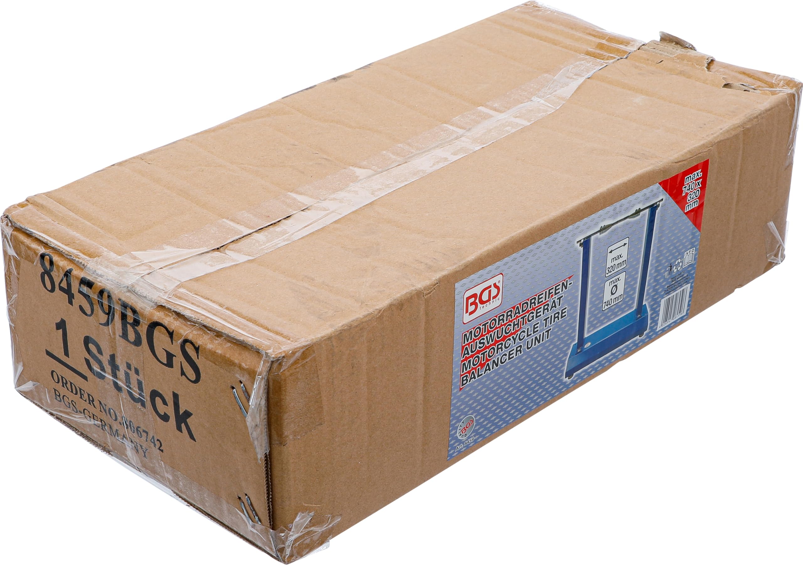 BGS 8459 | Equilibrador de neumáticos para motos