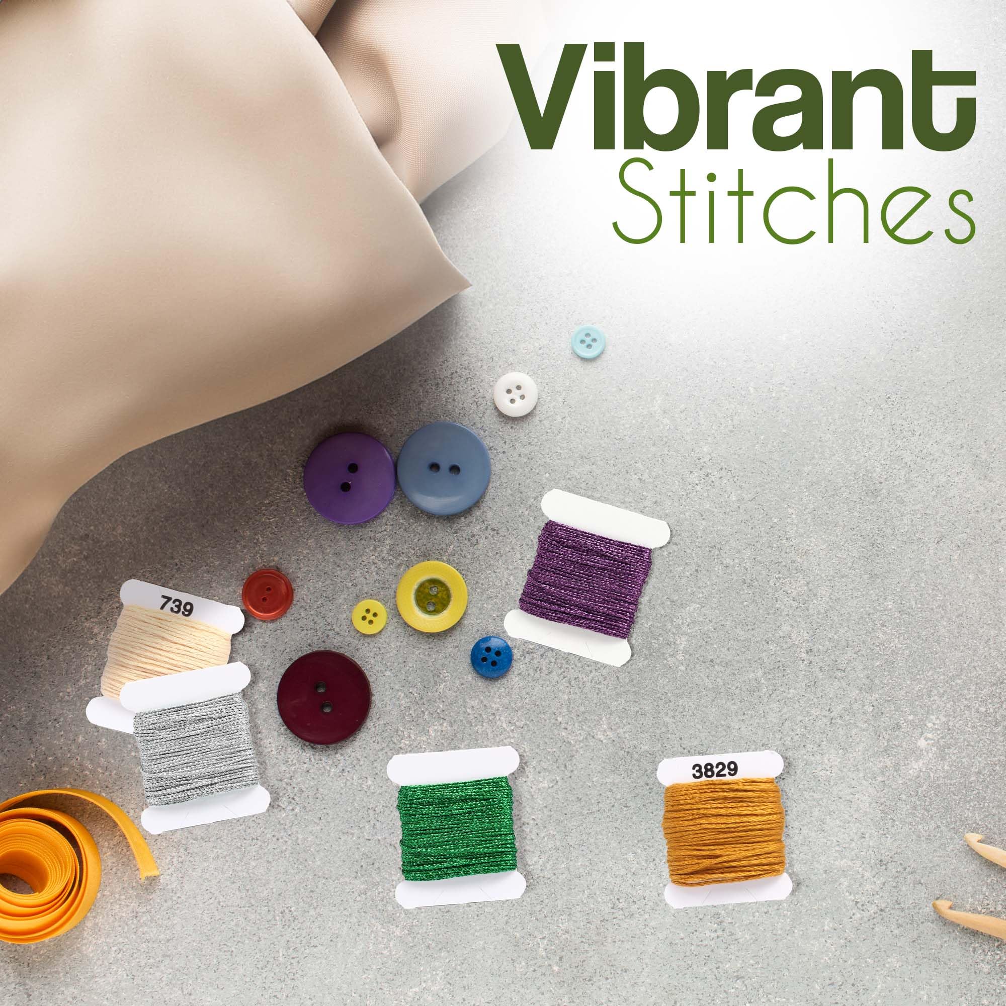 Embroidery Floss Kit - 108 Colors & Metallic Threads -4