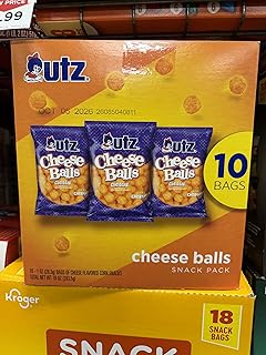 Utz, Cheese Balls Original Chips Box, 10 Ounce