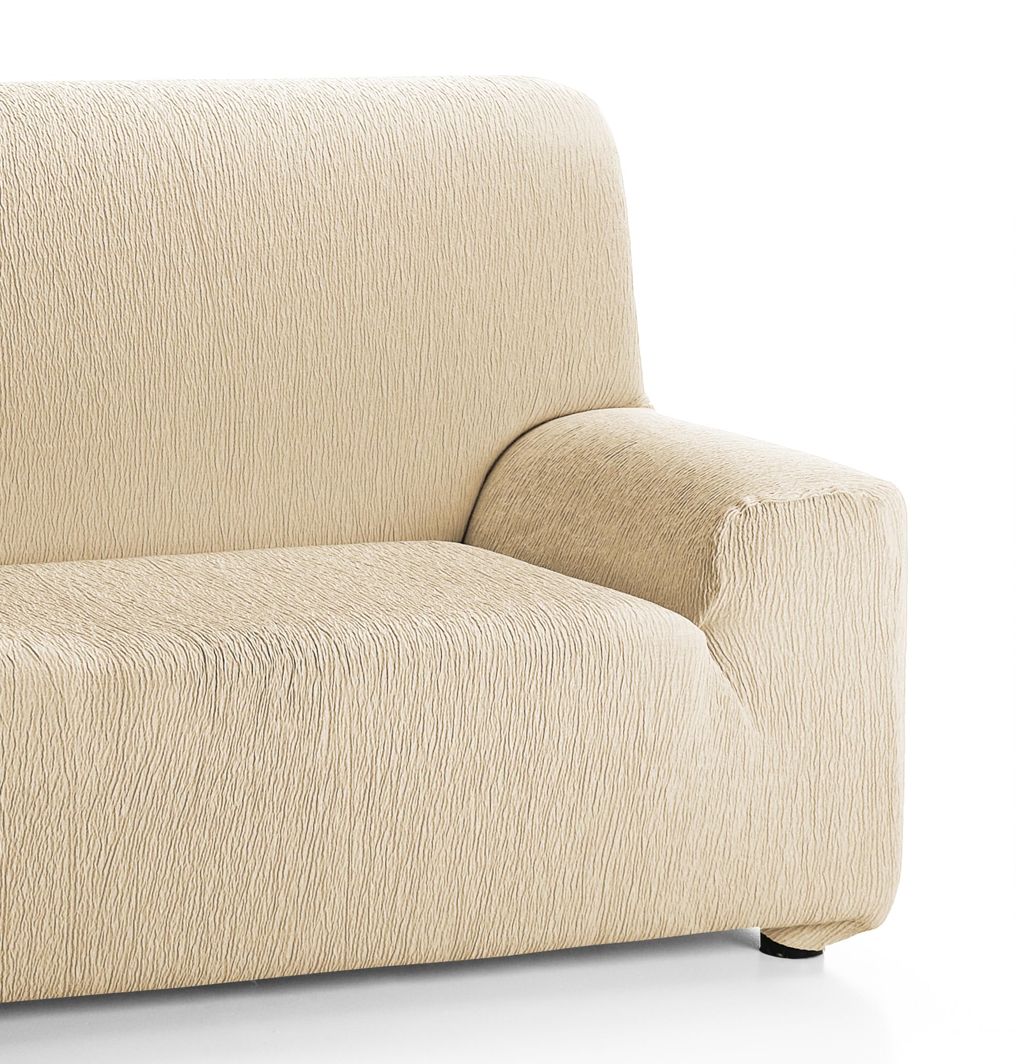 Martina Home 3 Seater Stretch Sofa Cover, Fabric, Beige, 3 Plazas (170 a 220 cm)