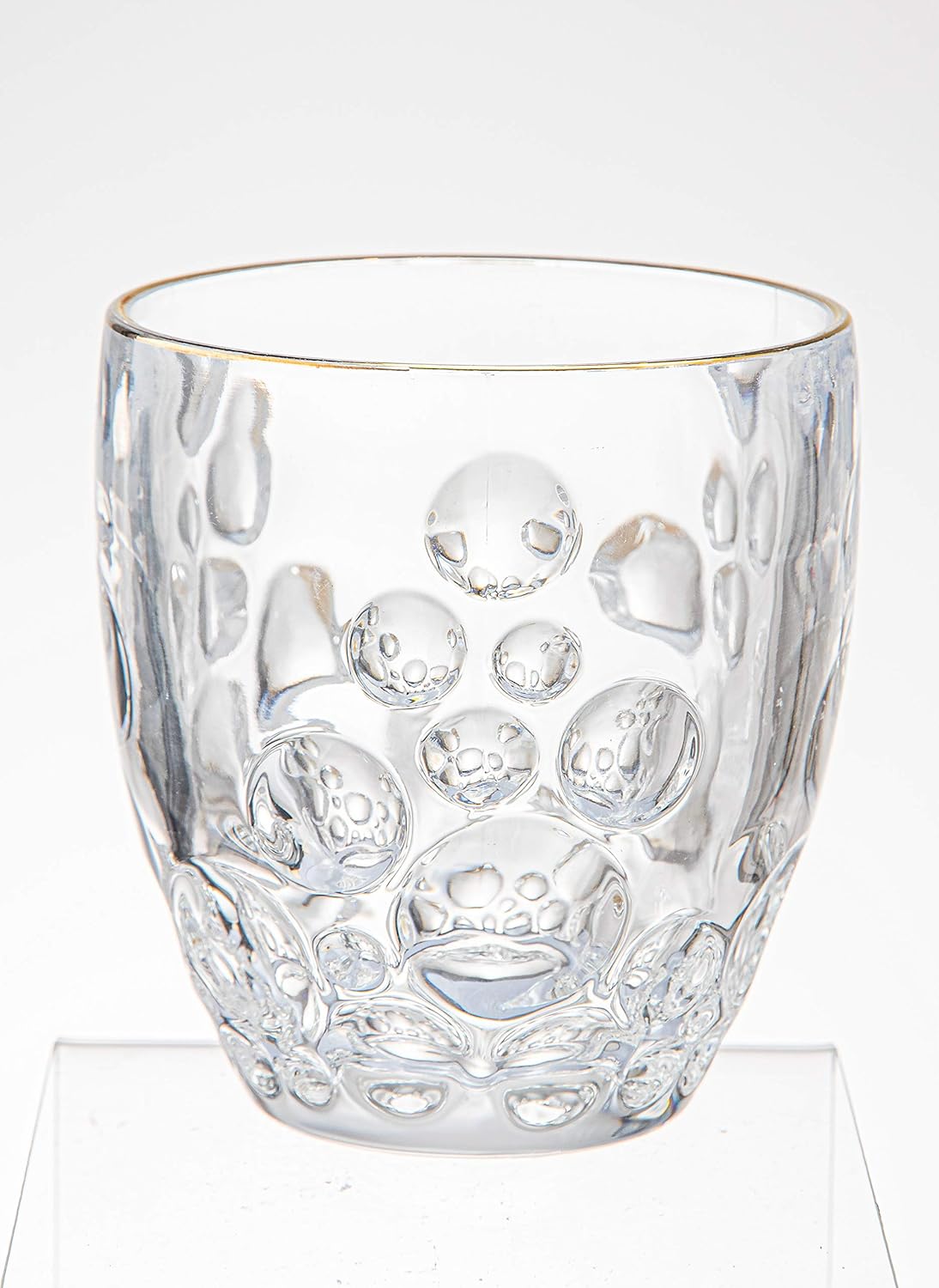 HomeTouch Elegant Crystal Whiskey Glasses Set of 6 (345 ml) Amazon.in